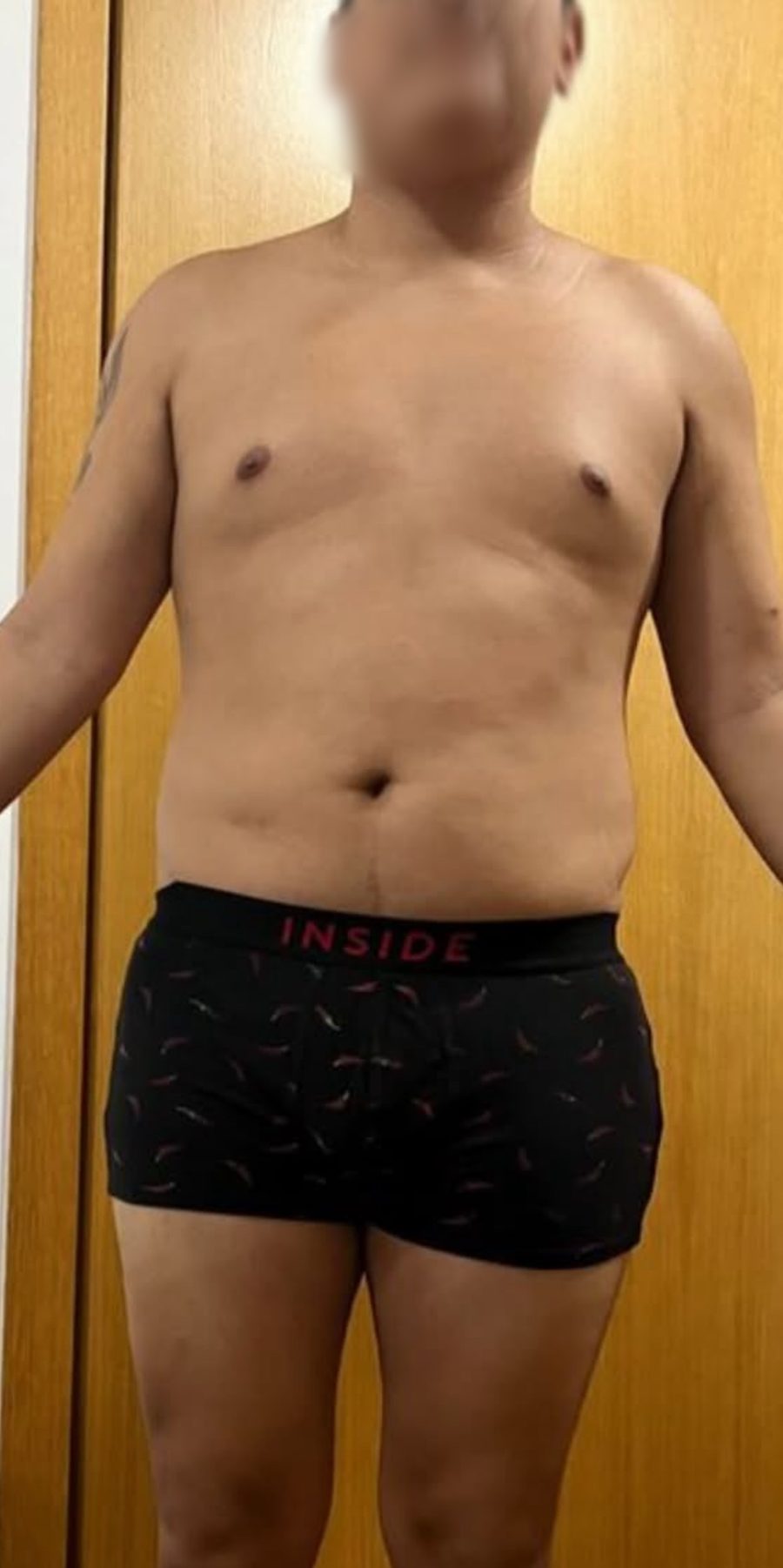 Transformación física de un cliente de Andreu García: antes y después